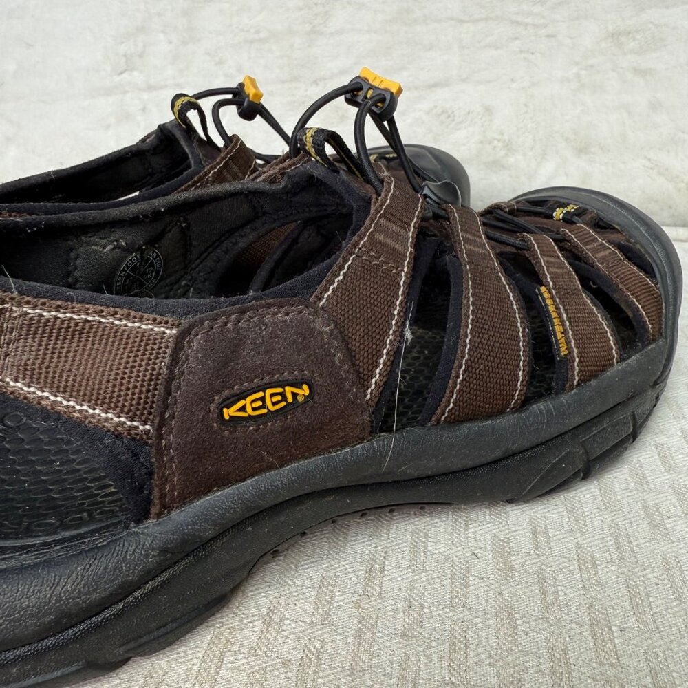 Keen Mens Brown Newport H2 Sandals Size 13 Waterproof All-Terrain Footwear - Picture 4 of 8
